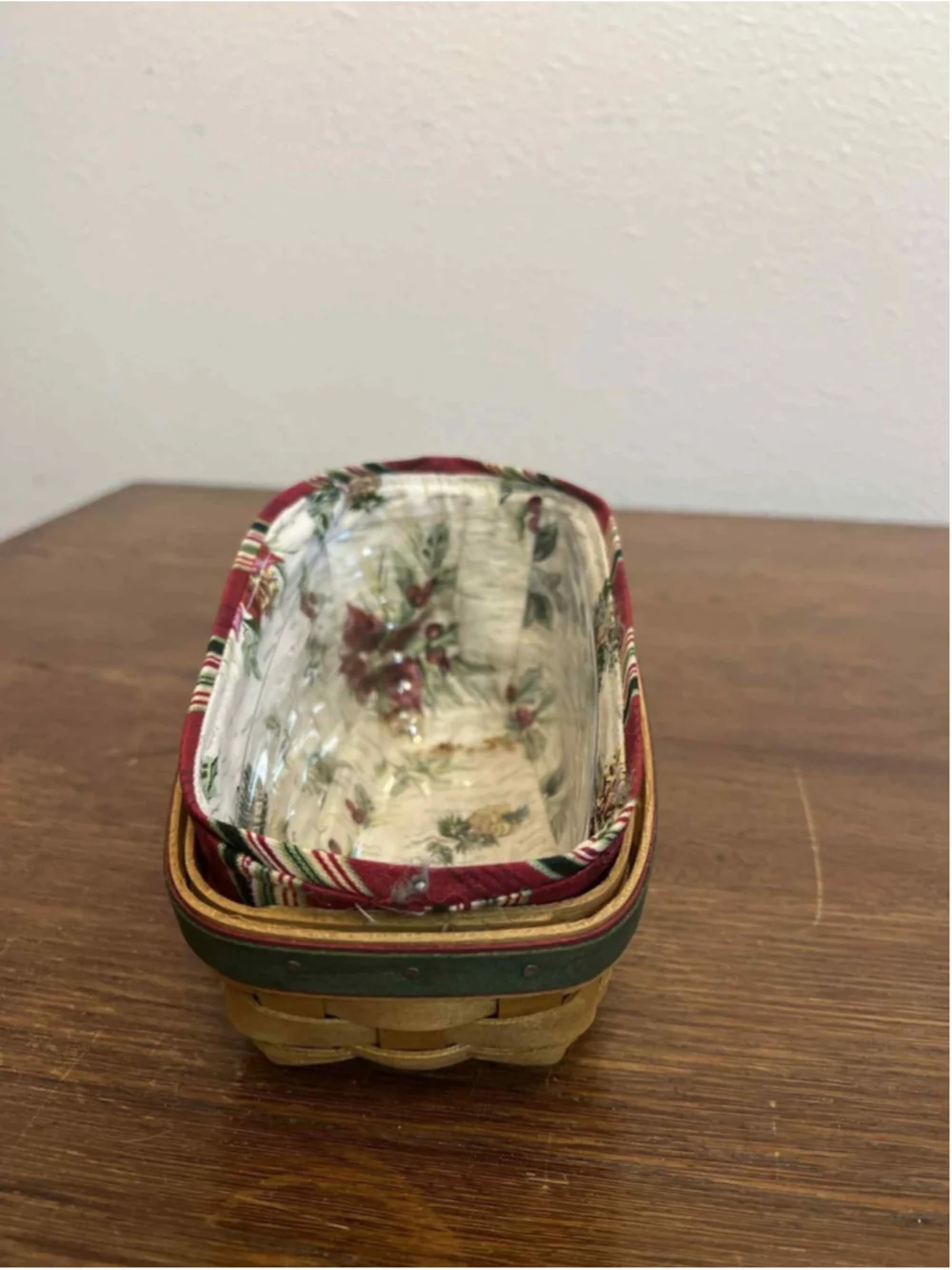Longaberger christmas basket